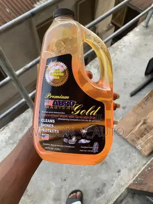 Abro Premium Gold Car Wash Wax (1.82l) – Concentrated Formula