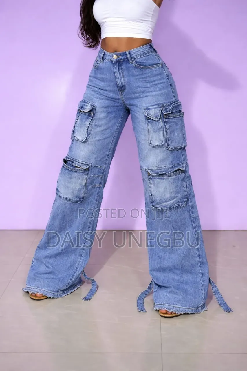 Blue Baggy Jeans
