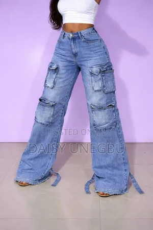 Blue Baggy Jeans