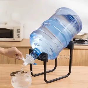 Table Top Dispenser Bottle Stand With Faucet