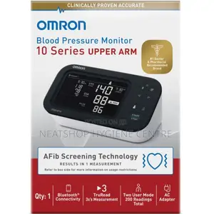 Omron 10 Series Upper Arm Blood Pressure Monitor With Cuff