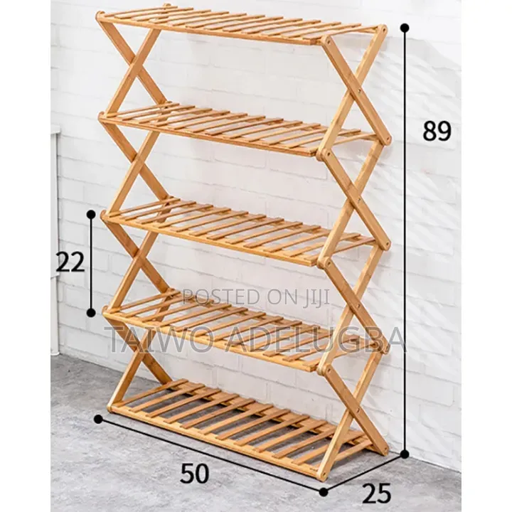 High Quality Eco-Friendly Wooden Shoe Rack