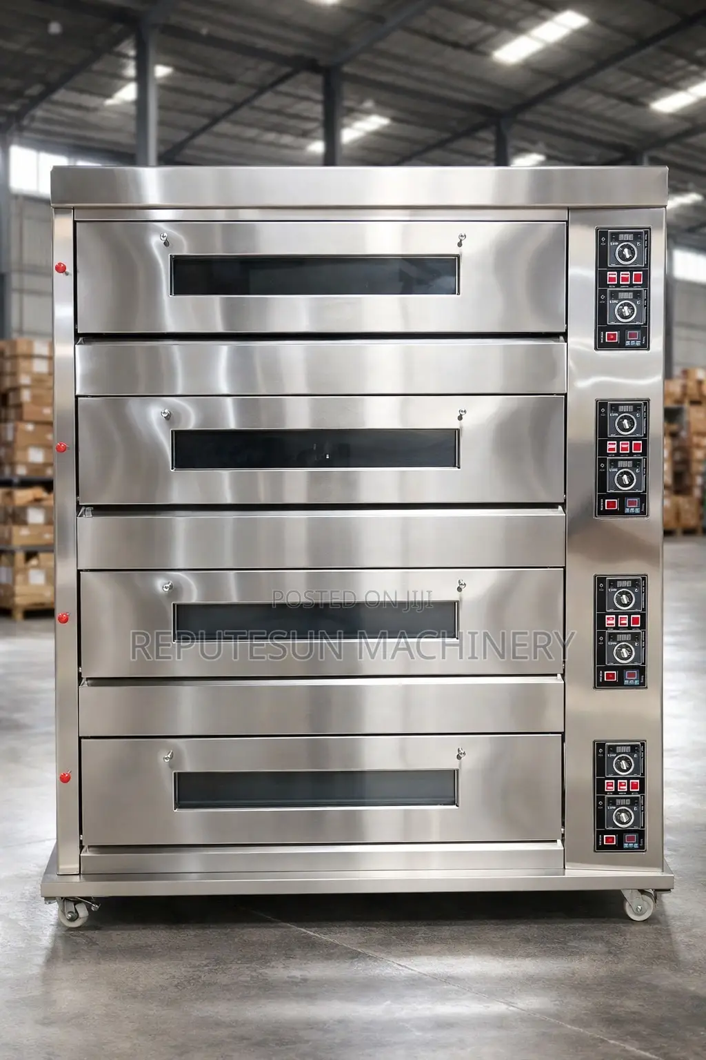 Four Deck 16 Tray Oven