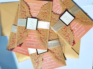 Laser Cut Wedding Invitation Cards