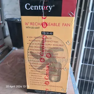 Century Rechargeable Wall Fan 16