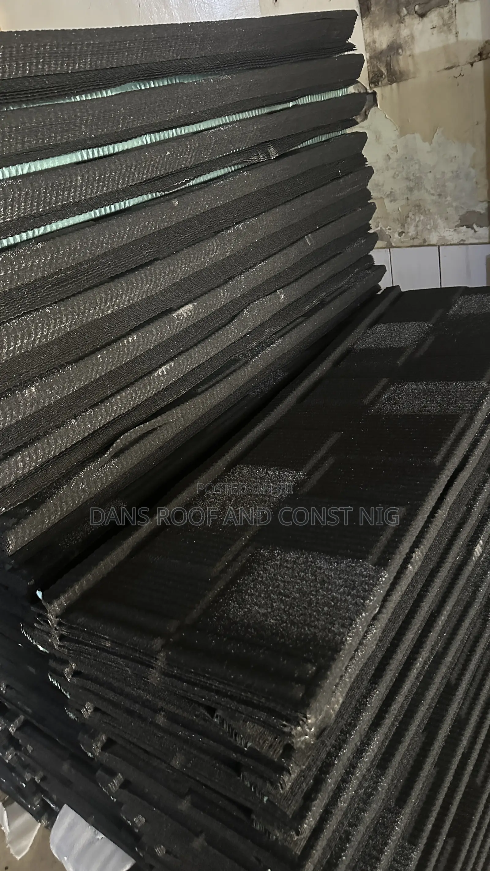 Shingle White and Black Roof