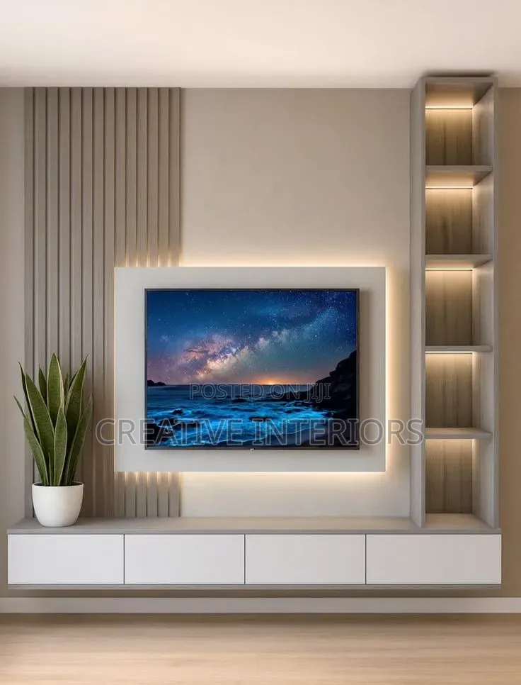 Unique Design Tv Wall Console