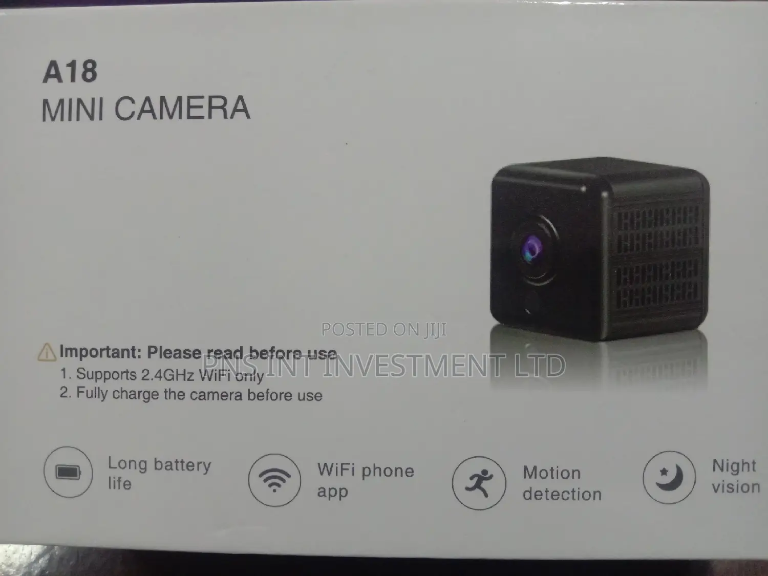 A18 Mini CCTV Wifi Camera