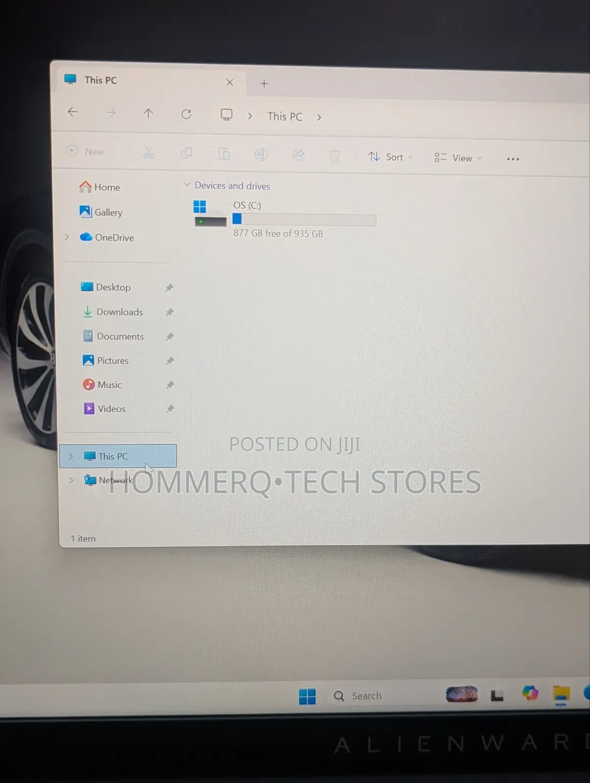Laptop Alienware M16 R1 32GB AMD Ryzen 9 SSD 1T