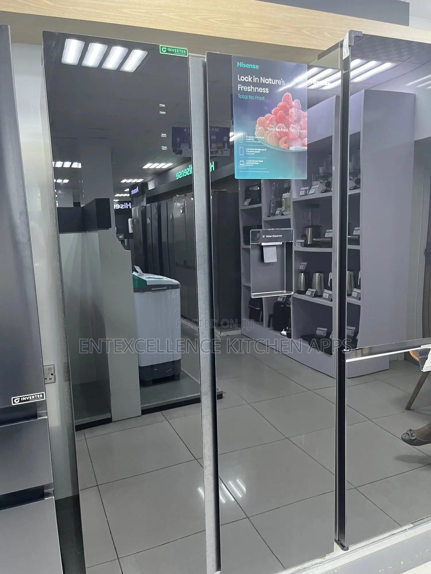 Hisense 544l Side by Side Refrigerator 71bgl-Rc