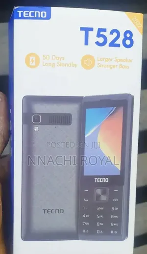 New Tecno T528 Black