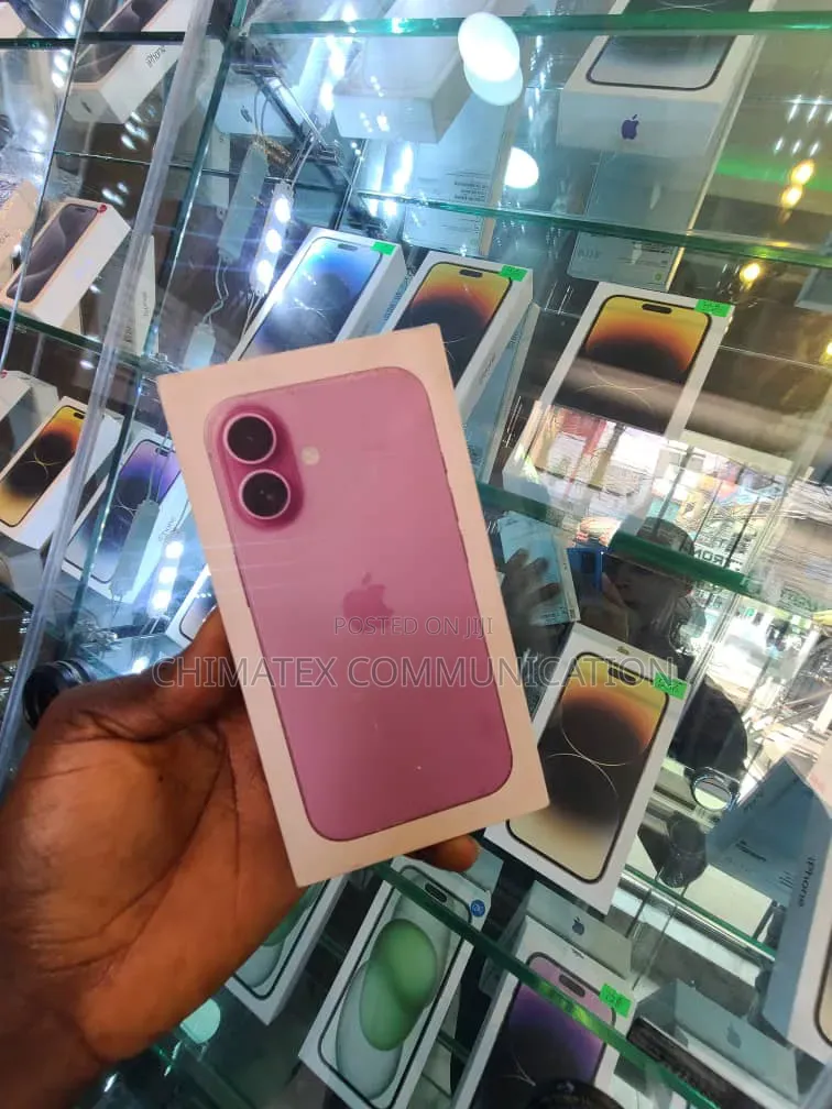 New Apple iPhone 16 Plus 256 GB Pink