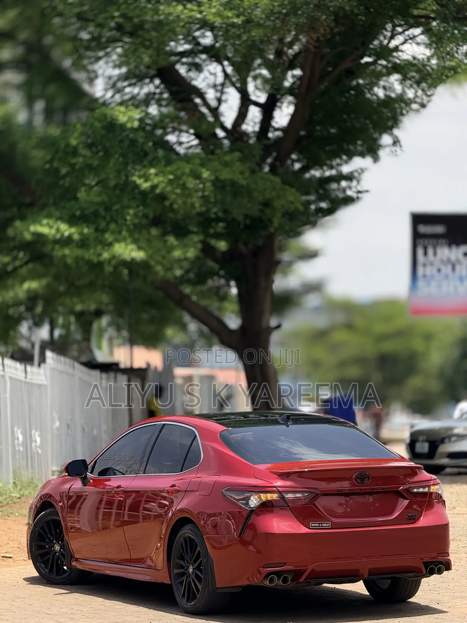 Toyota Camry XSE 2021 Red