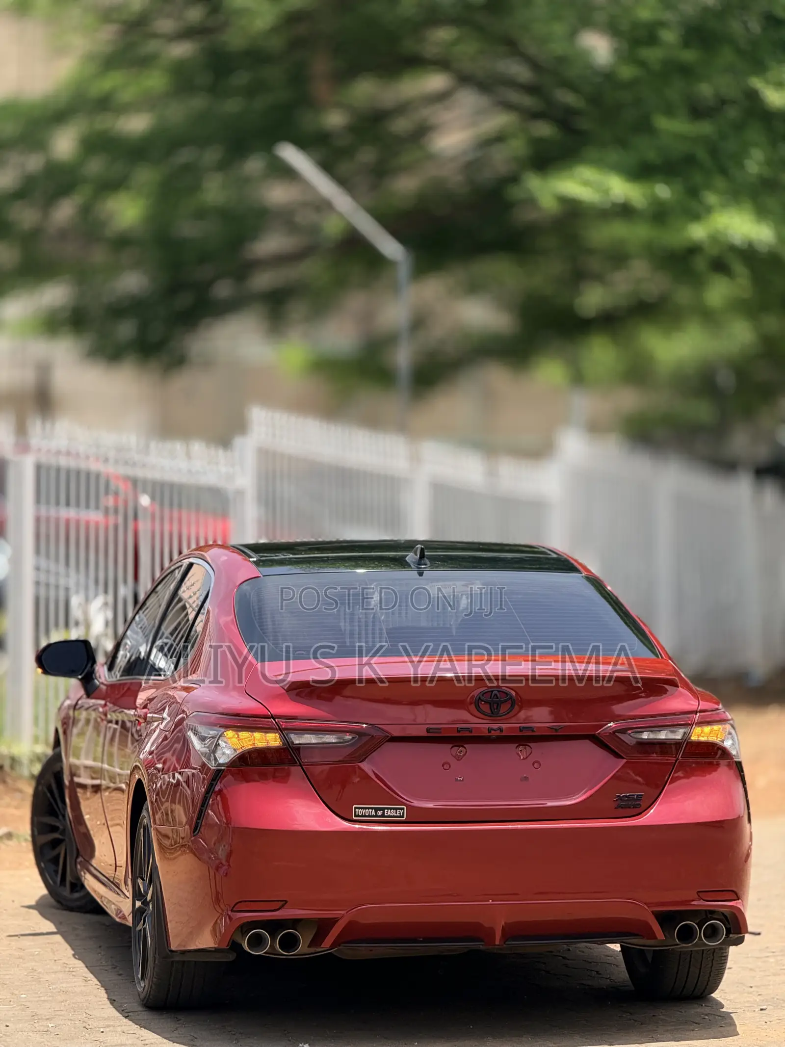 Toyota Camry XSE 2021 Red