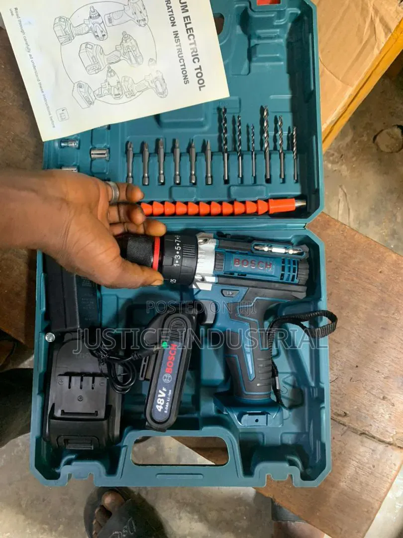 Bosch Cordless Rechargeable Drilling Machine 48volts