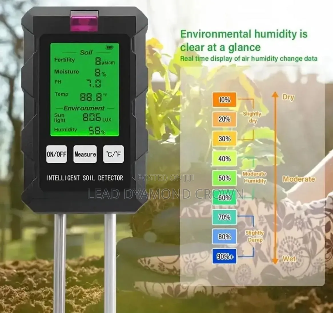 Soil Test Meter (6 in 1)