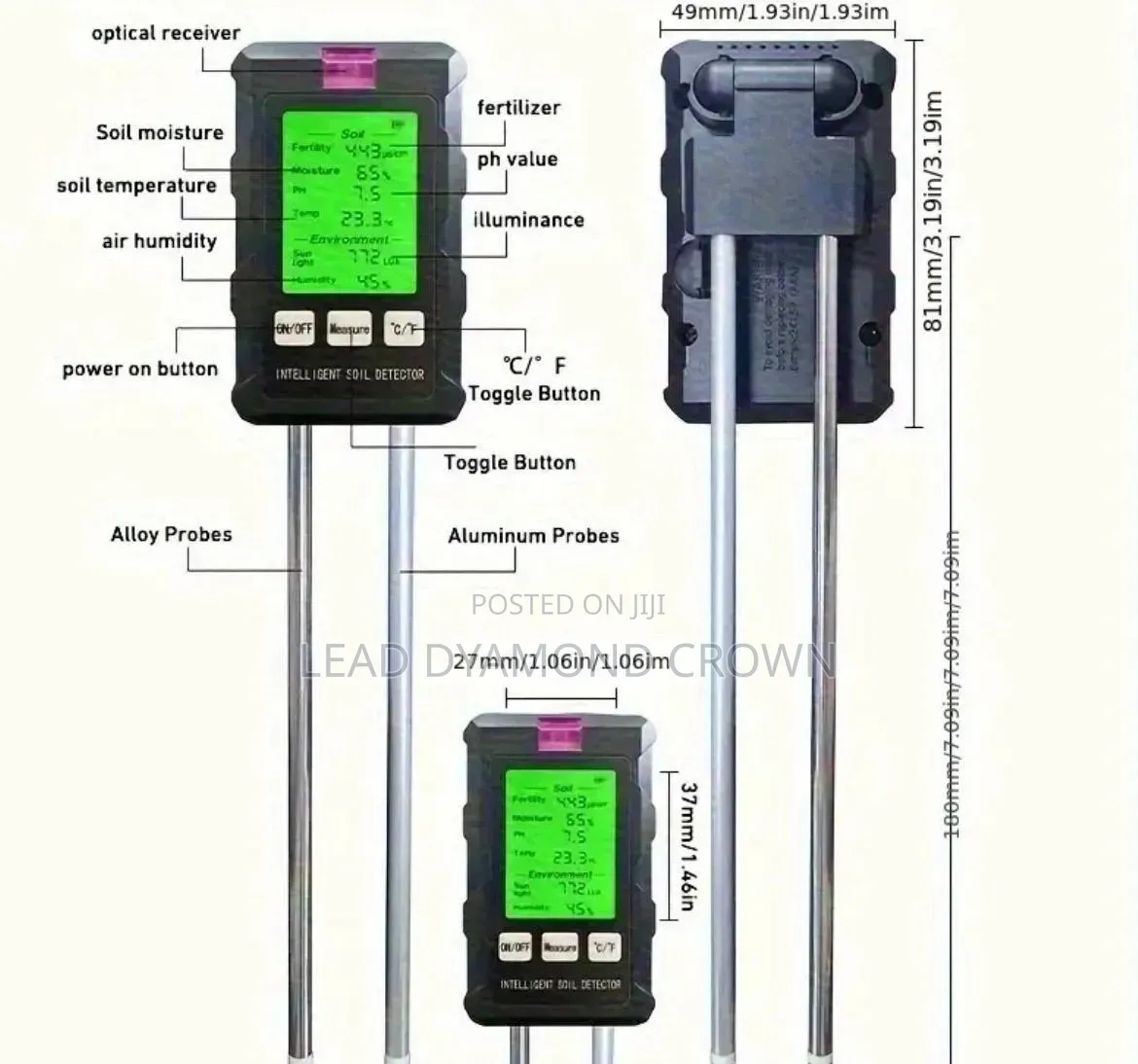 Soil Test Meter (6 in 1)