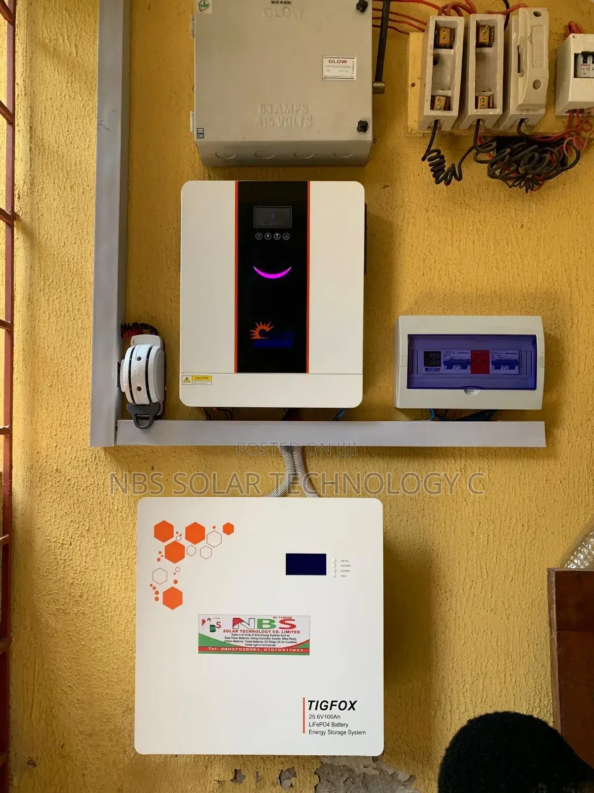 2.5kwh Complete Solar Inverter Set-Up Full Installation System