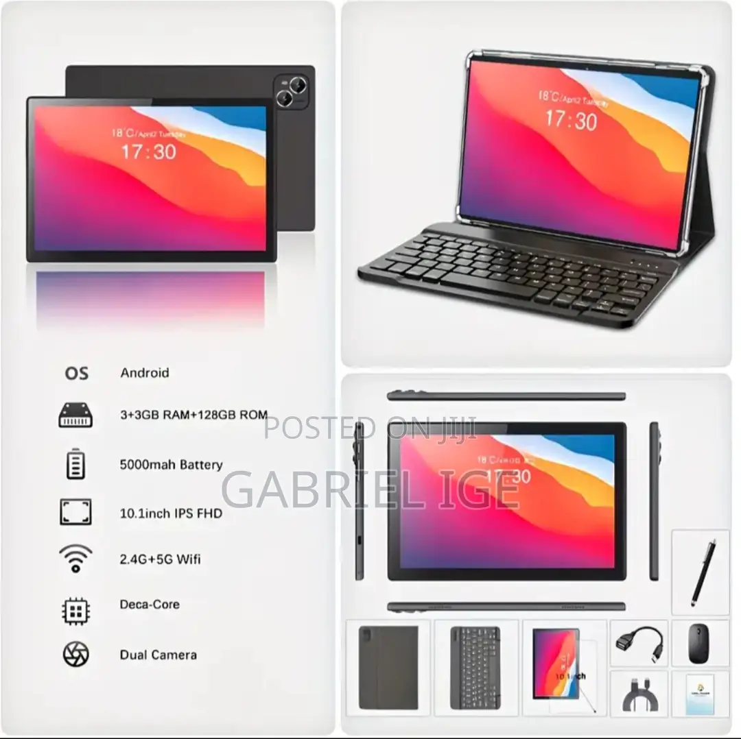 New Tablet 128 GB Black