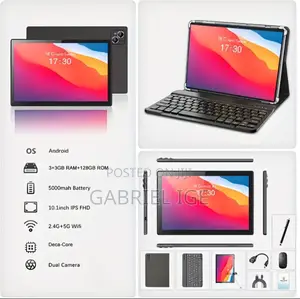 New Tablet 128 GB Black
