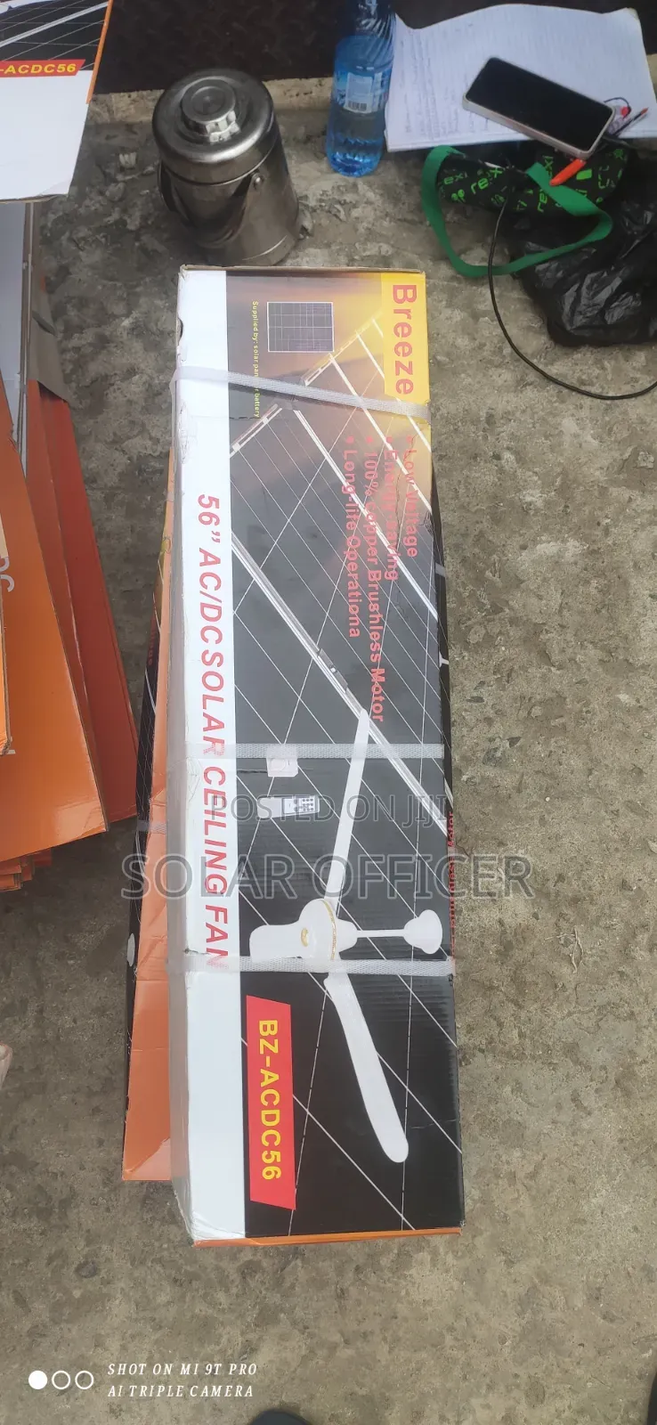 Solar Ceiling Fan