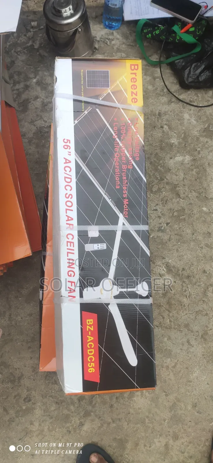 Solar Ceiling Fan