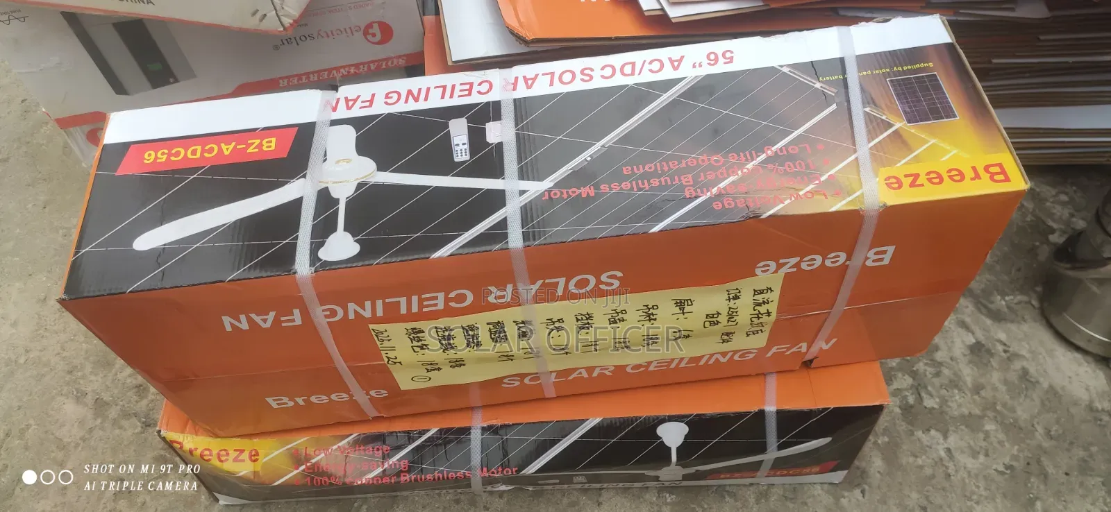 Solar Ceiling Fan