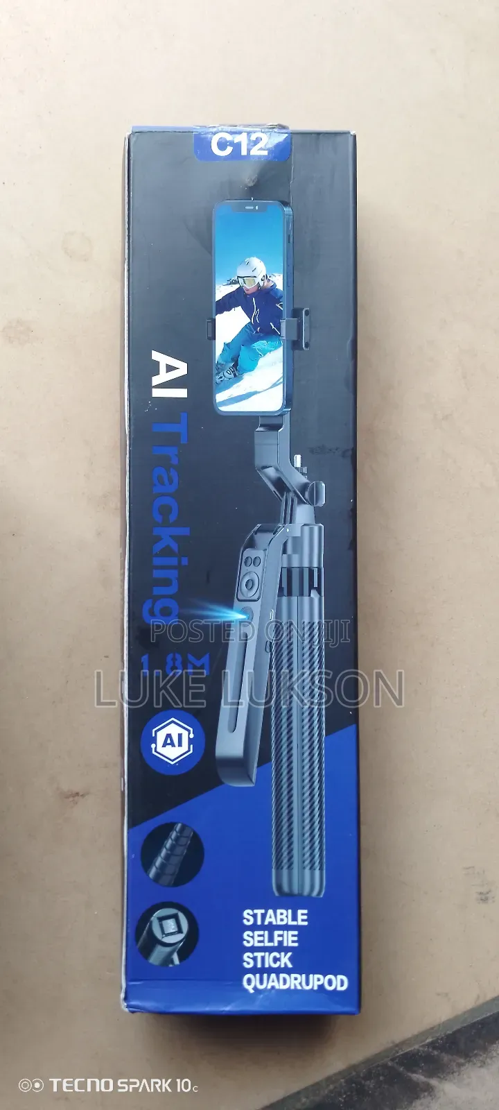 Stable Selfie Stick Quadrupod