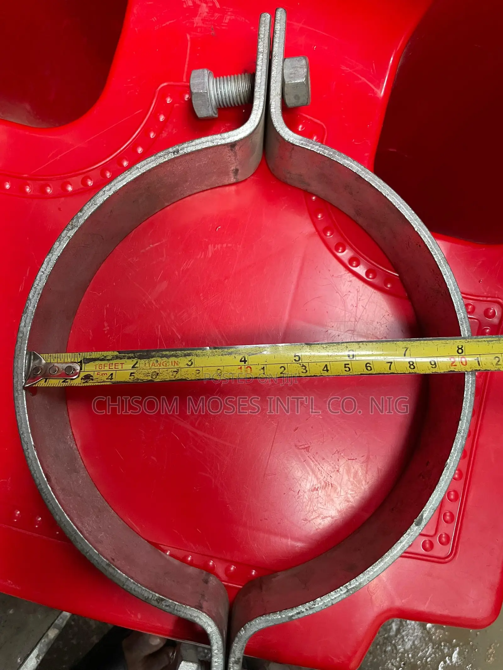 Split Pipe Clamp 8" Inches