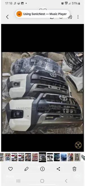 Toyota Hilux Front Bumper Adivection Face Available