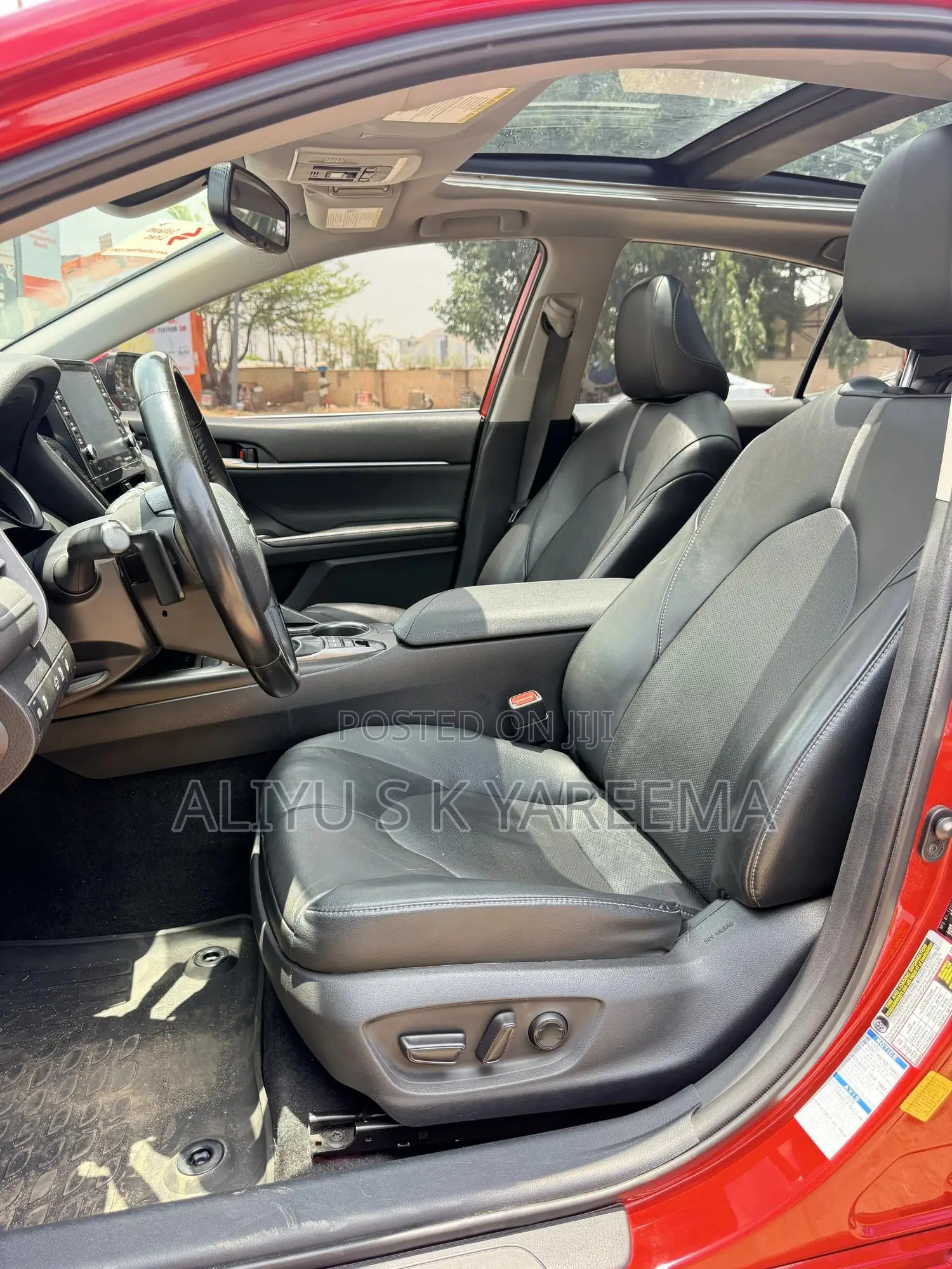 Toyota Camry XSE 2021 Red