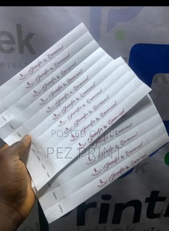 Event Tag or Paper Tag