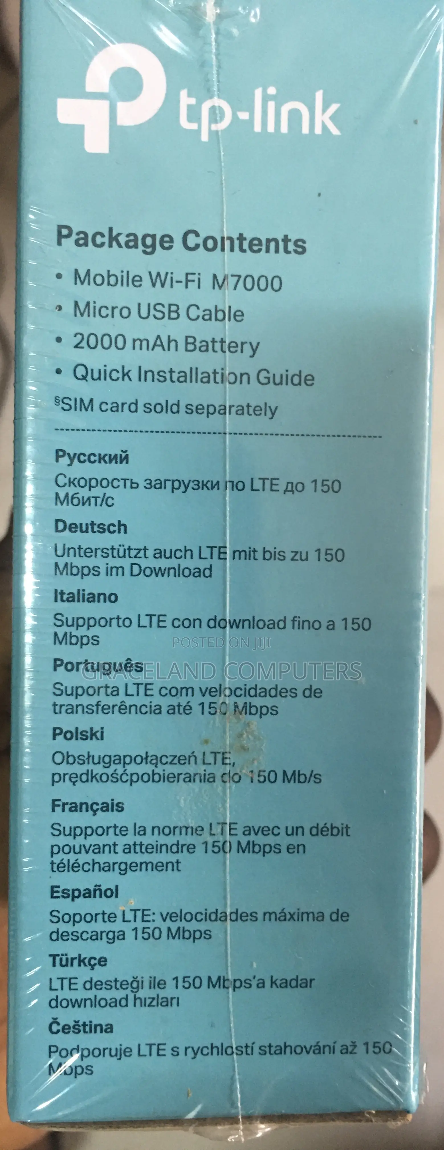 Tp-Link M7000 | 4g Lte Mobile Wi-Fi (Tp-Link Mifi)