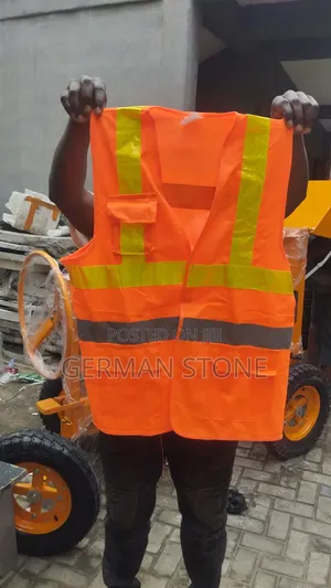Reflective Safety Vest With Zip