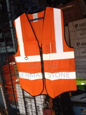 Reflective Safety Vest With Zip