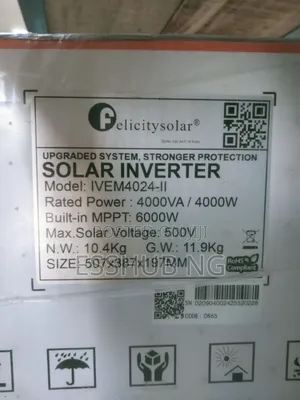 Felicity 4kva 24v Ivem Inverter