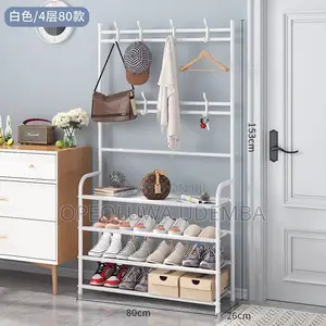 4 Layer Shoe Rack With Hat