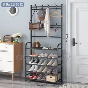 4 Layer Shoe Rack With Hat