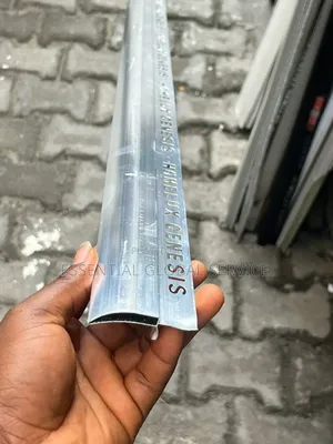 Silver Genesis Aluminum Tile Profile
