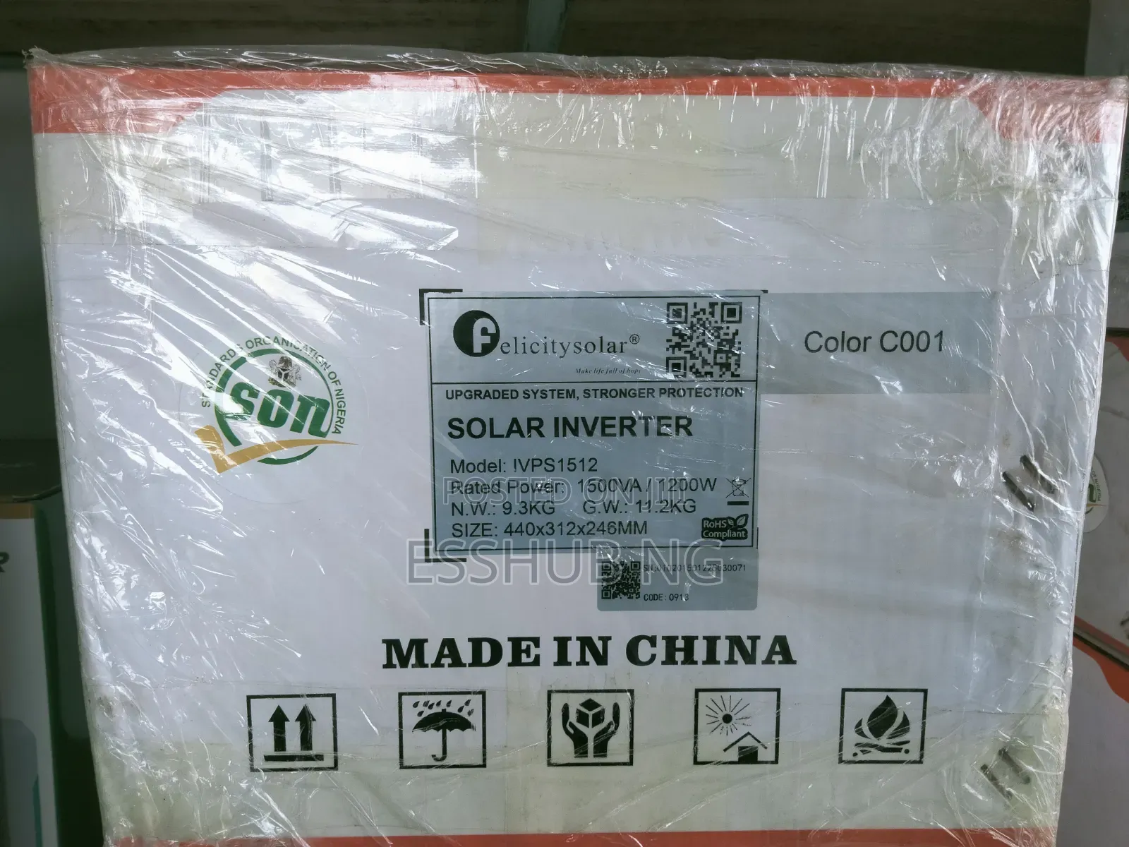 Felicity Inverter 1.5kva 12v