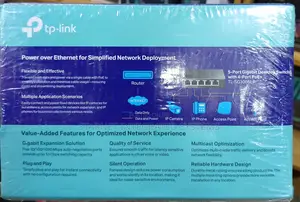 Tp-Link 5 Port 10/100/100 MBPS Gigabit Network Poe+ Switch