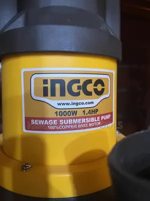 1000w 1.4hp Sewage Submersible Water Pump Machine