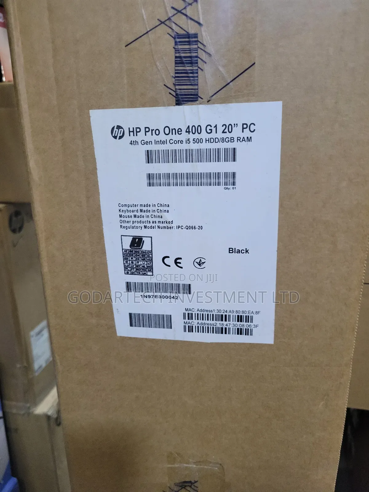 New Desktop Computer HP AiO 22 8GB Intel Core i3 HDD 500GB