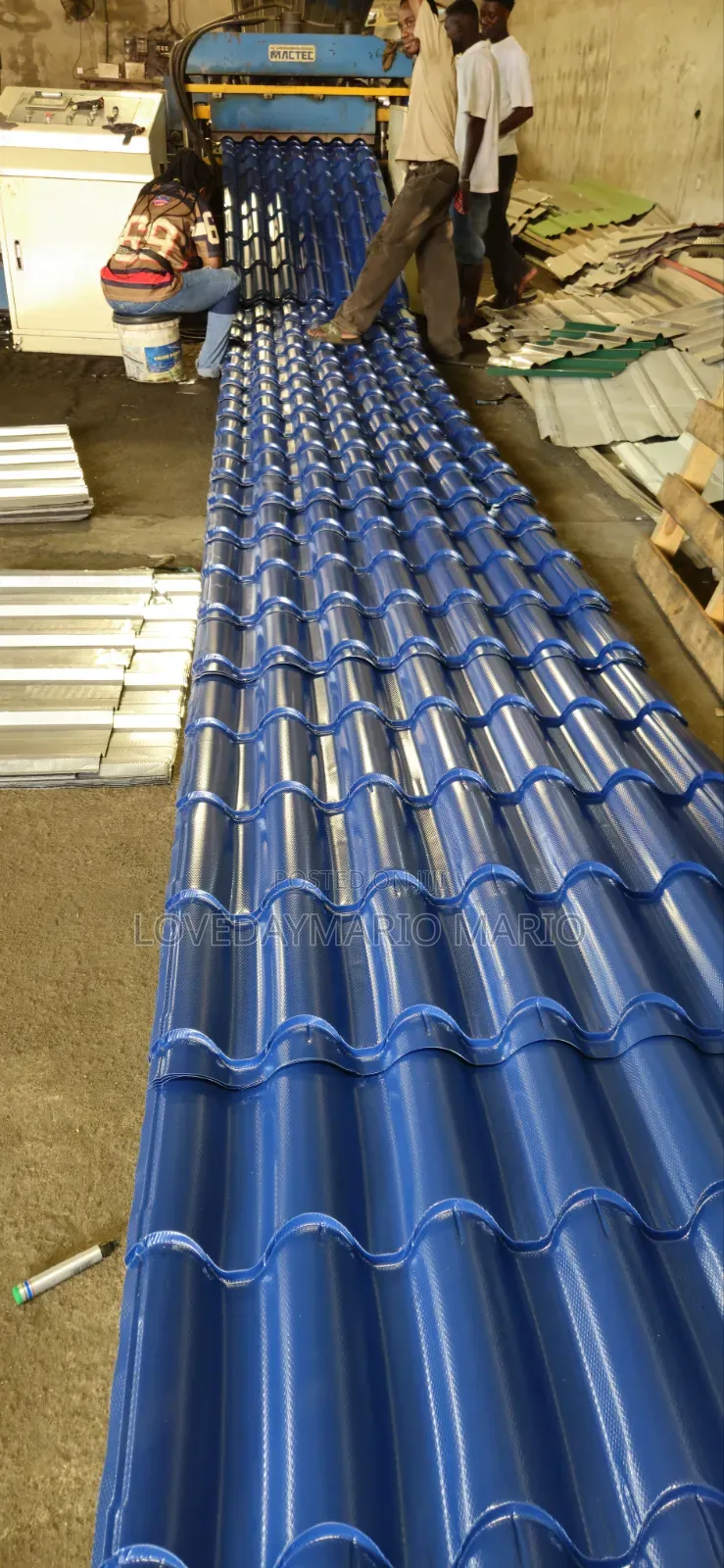 Aluminium Roofing Sheet Ovanbeak Material Zero Alloyed