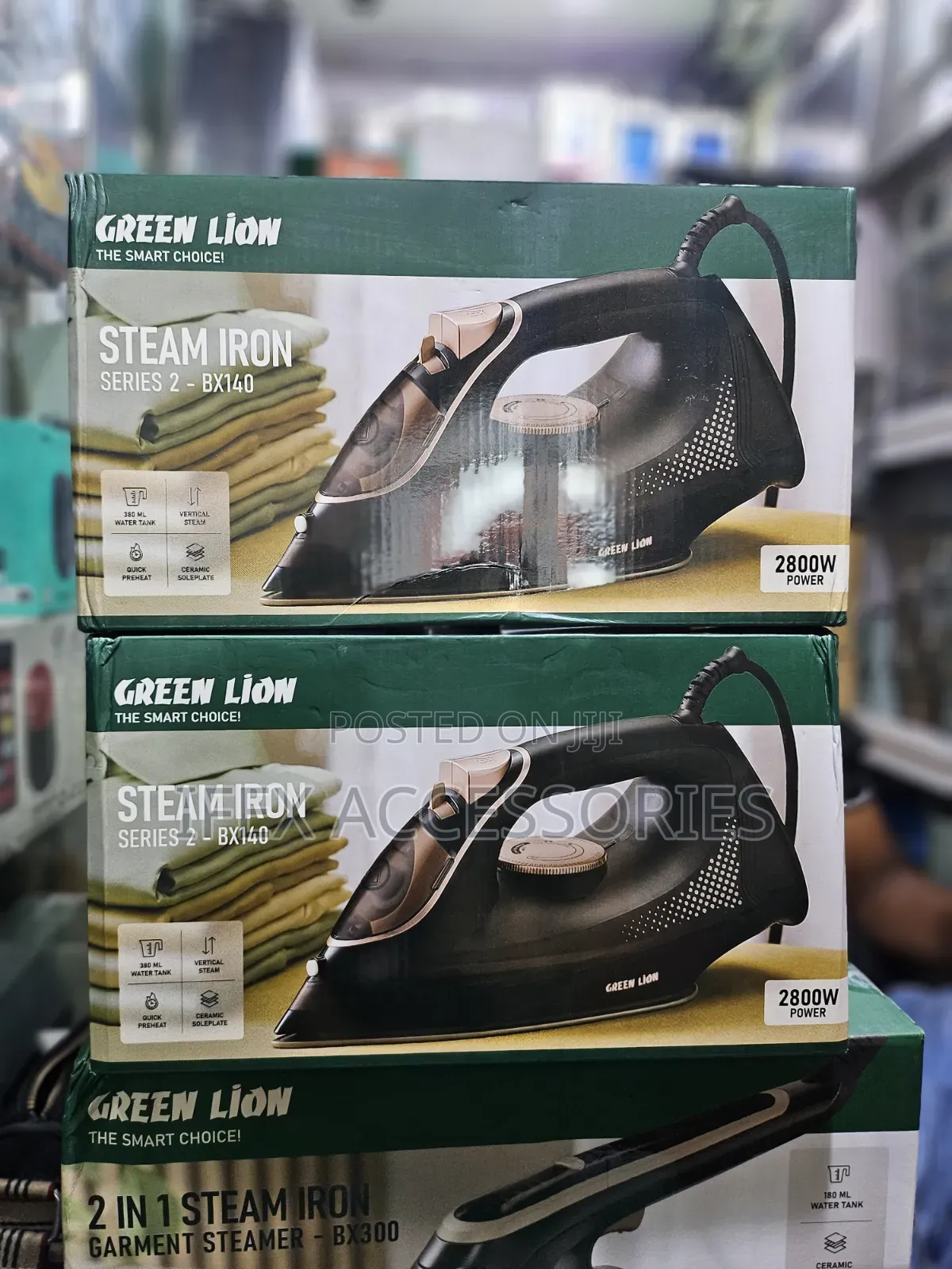 Green Lion Steam Iron Series 2