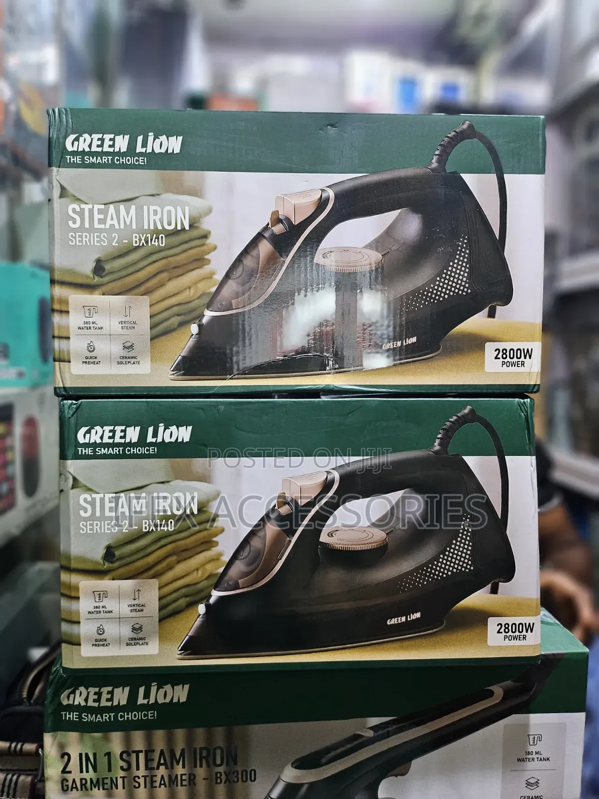 Green Lion Steam Iron Series 2