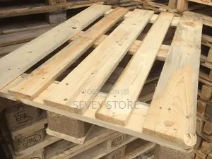 Wood Pallet 4-way Rectangular Rubber Wood Pallet