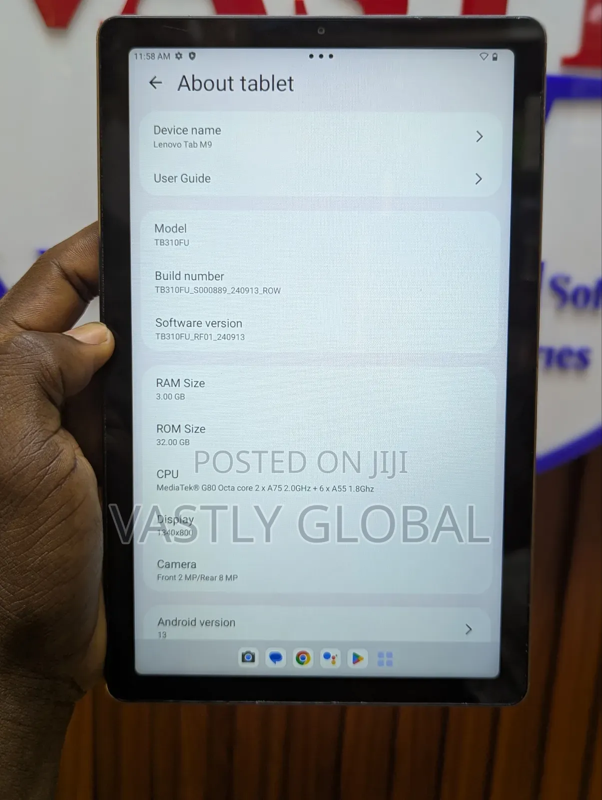 Lenovo Tab M9 32 GB Silver