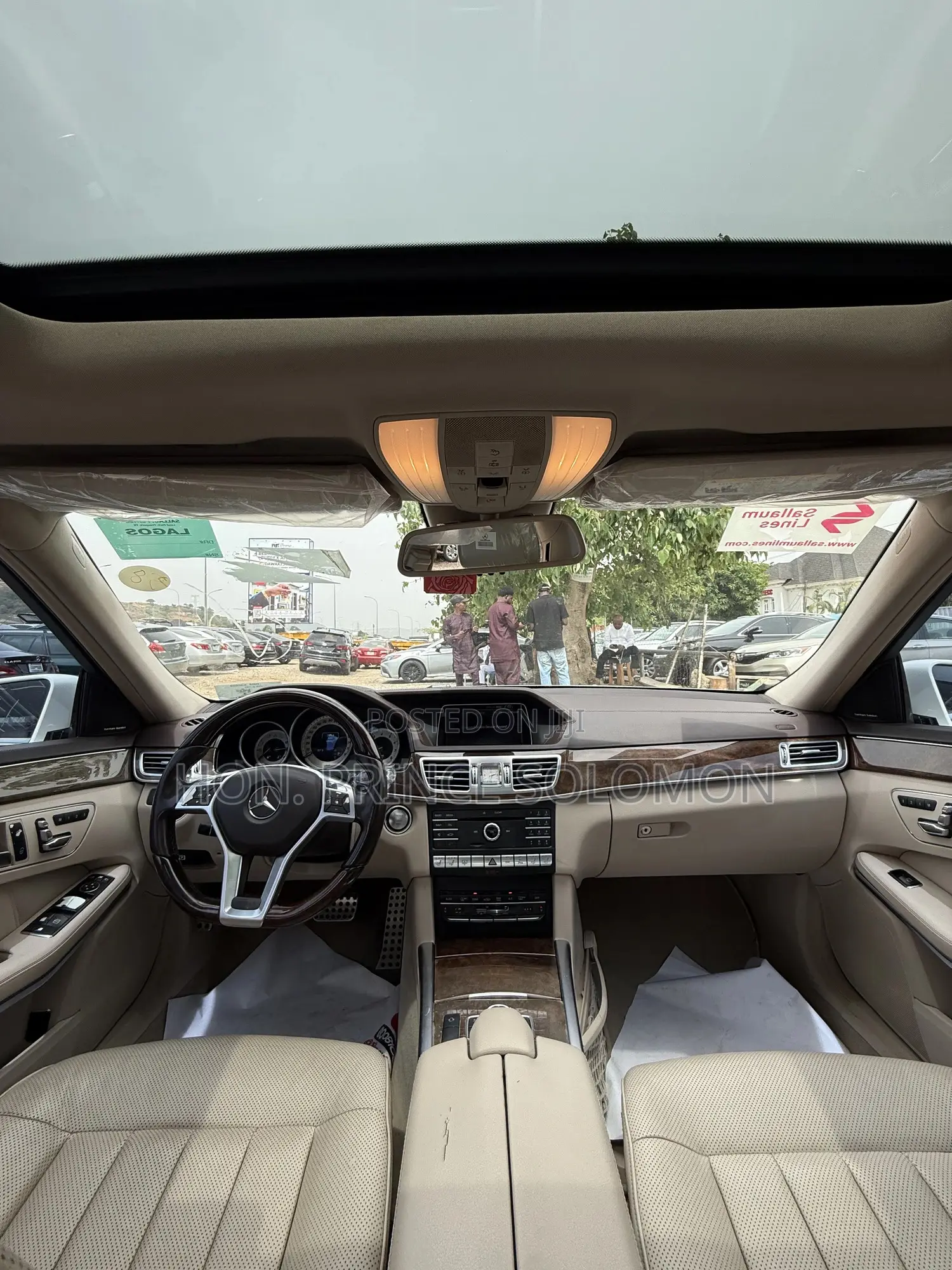 Mercedes-Benz E400 2016 White