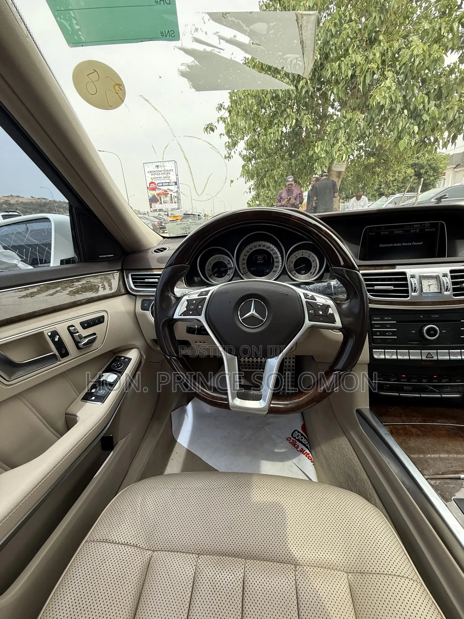 Mercedes-Benz E400 2016 White